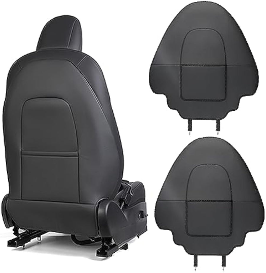 Daolar Back Seat Protector for Tesla Model Y Y/3, Seat Cover for Kids Kick Mats Waterproof Pet Protect Covers for Stains and Scratches